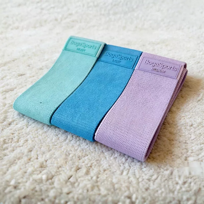 Poly-bomull och latex höftband