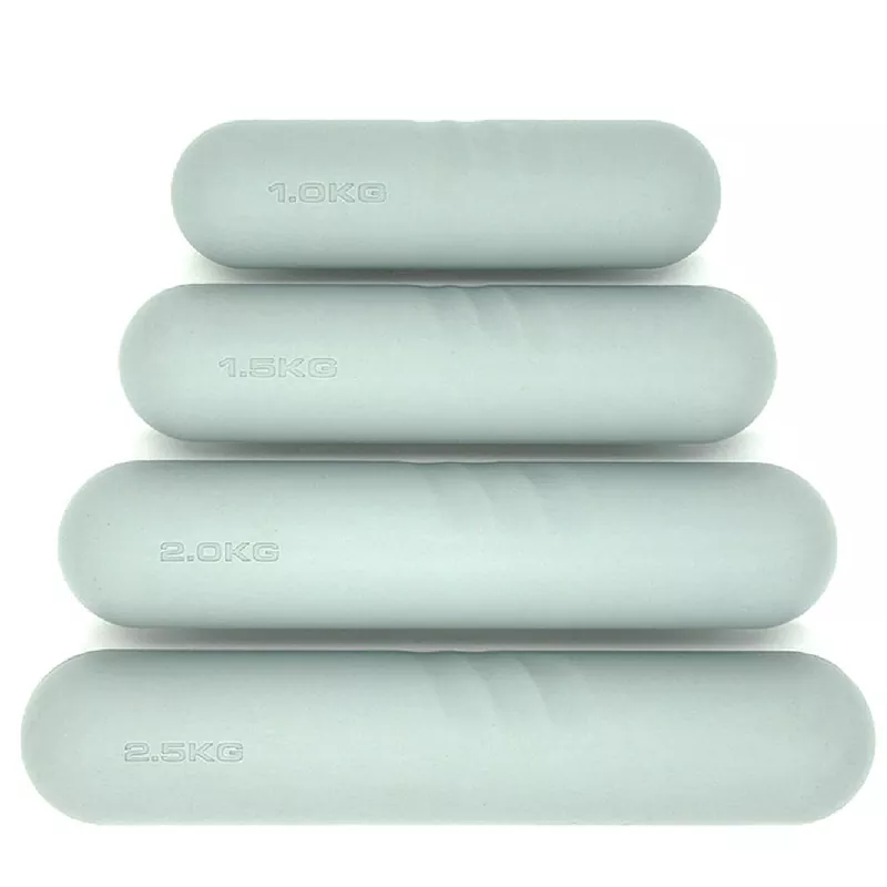 Hantlar i silikon greppmönster